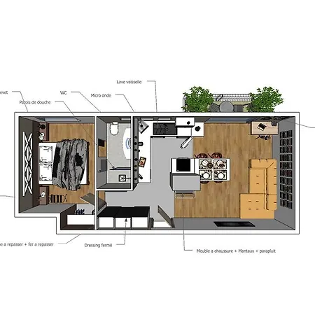 Le Gustave Topdestination-dijon Apartamento